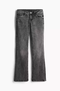 Джинсы H&M Flared Low, черный