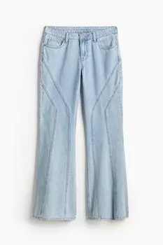 Джинсы H&M Flared Low, голубой