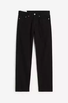 Джинсы H&M Relaxed, черный