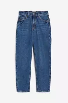 Джинсы H&M Slim Mom High Ankle, голубой