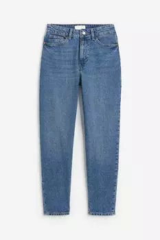 Джинсы H&M Slim Mom High Ankle, синий