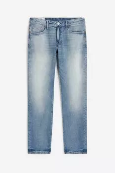 Джинсы H&M Straight Regular, синий