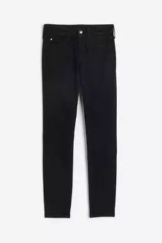 Джинсы H&M True To You Skinny Regular Ankle, черный