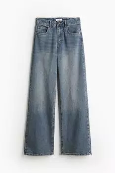 Джинсы H&M Wide High, синий