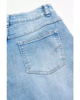 Джинсы HABITUAL girl High-Waisted Wide Leg Jeans in Denim, цвет Denim