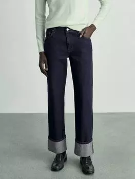 Джинсы hanne с низкой посадкой Mango, цвет Open Blue