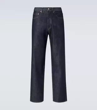 Джинсы Hard Twist с широкими штанинами Auralee, Indigo