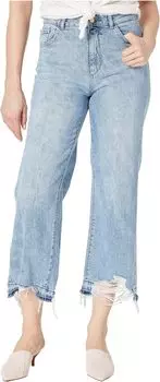 Джинсы Hepburn High-Rise Wide Leg in Slate DL1961, цвет Slate