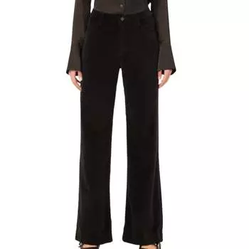 Джинсы Hepburn Wide Leg High Rise Velvet в стиле вуду DL1961 - Women's, цвет voodoo