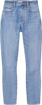 Джинсы High-Rise Ankle Straight Jeans Abercrombie & Fitch, цвет Medium