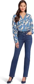 Джинсы High-Rise Marilyn Straight Tall in Gold Coast NYDJ, цвет Gold Coast