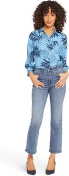 Джинсы Higher Rise Marilyn Ankle in Pristine NYDJ, цвет Pristine