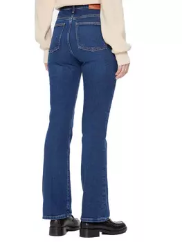 Джинсы hilfiger jeans bootcut vita alta Tommy, синий