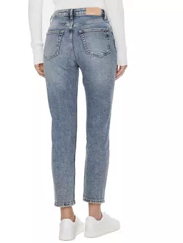 Джинсы hilfiger jeans cropped slim fit Tommy, синий