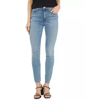 Джинсы Hudson Jeans, Barbara High-Waisted Super Skinny Ankle in Starboard