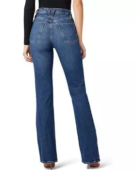Джинсы Hudson Jeans Faye Ultra High-Rise Flare in Luminous, цвет Luminous