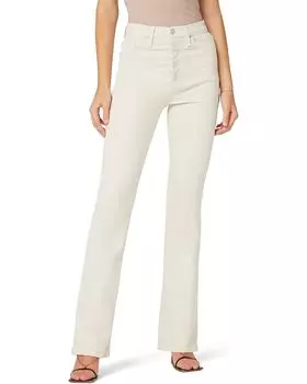 Джинсы Hudson Jeans Faye Ultra High-Rise Flare in Moonbeam, цвет Moonbeam