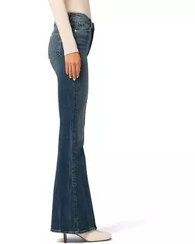 Джинсы Hudson Jeans Holly High-Rise Flare in Timber, цвет Timber