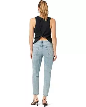 Джинсы Hudson Jeans Jade High-Rise Straight Loose Fit in Heartbeats, цвет Heartbeats