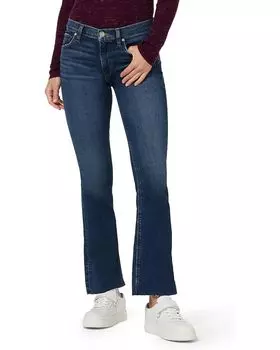 Джинсы Hudson Jeans Nico Mid-Rise Barefoot Bootcut in Olympic, цвет Olympic