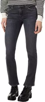 Джинсы Hudson Jeans Nico Mid-Rise Straight, цвет Black Star