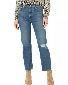 Джинсы Hudson Jeans Remi High-Rise Straight Ankle in At Last, цвет At Last