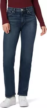 Джинсы Hudson Jeans Remi High-Rise Straight Full-Length in Terrain, цвет Terrain