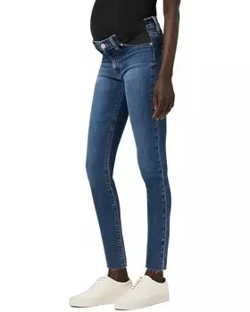 Джинсы HUDSON Nico Super Skinny Crop (для беременных) Lotus Maternity Jeans HUDSON Jeans, розовый