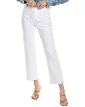 Джинсы HUDSON Rosalie White с высокой посадкой и широкими штанинами HUDSON Jeans