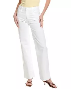 Джинсы HUDSON Rosie White Lily с высокой талией и широкими штанинами HUDSON Jeans
