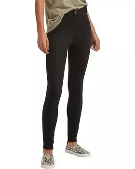 Джинсы HUE High-Waist Ultra Soft Denim Leggings, черный