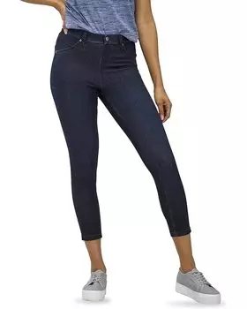 Джинсы HUE Ultra Soft Denim Skimmer, цвет Black Indigo Wash