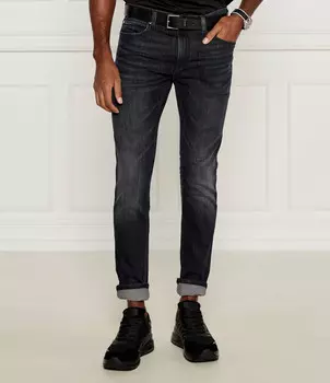 Джинсы HUGO 734 Extra slim fit, черный