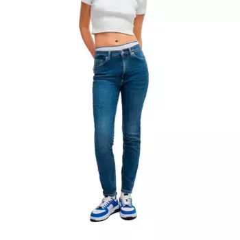 Джинсы HUGO BLUE Malu 10259234 high waist, синий