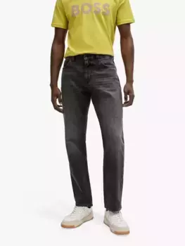 Джинсы HUGO BOSS BOSS Regular Fit Denim, цвет dark grey