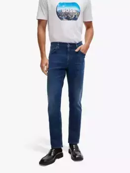 Джинсы HUGO BOSS BOSS Slim Fit, цвет bright blue