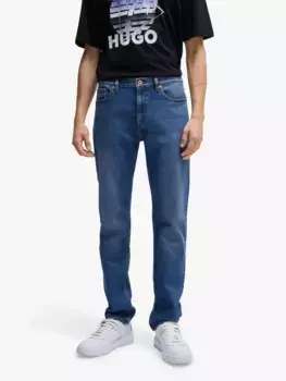 Джинсы HUGO BOSS HUGO Ash Slim Fit, темно-синий
