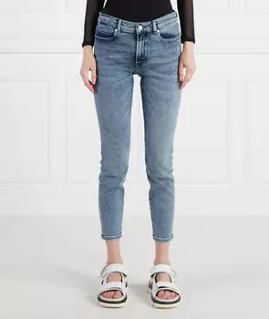 Джинсы HUGO Cropped Fit, синий