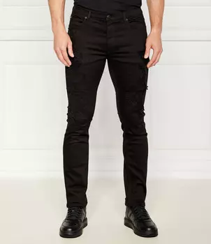 Джинсы HUGO Extra slim fit, черный