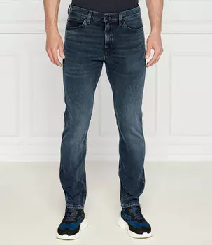 Джинсы HUGO Slim Fit, темно-синий