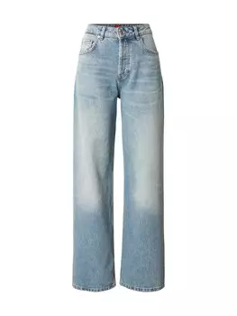 Джинсы HUGO Tapered Jeans, синий деним
