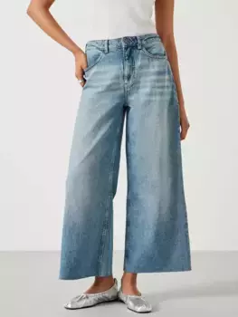 Джинсы HUSH Abi Cropped Wide Leg