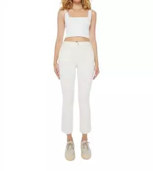 Джинсы Hustler Patch Pocket Flood в цвете Cream Puffs Mother