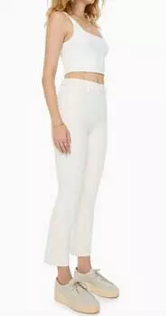 Джинсы Hustler Patch Pocket Flood в цвете Cream Puffs Mother