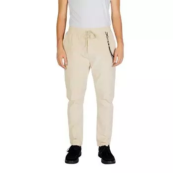 Джинсы и брюки из хлопка кремового цвета Gianni Lupo