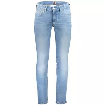 Джинсы и брюки из светло-голубого хлопка Tommy Hilfiger