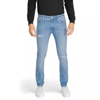 Джинсы и брюки из светло-голубого хлопка Jack & Jones