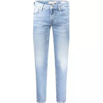 Джинсы и брюки из светло-голубого хлопка Guess Shoes