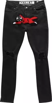 Джинсы Icecream Running Dog Jean 'Black', черный