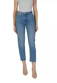 Джинсы ICHI укороченные, синий